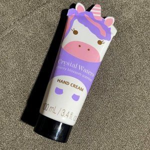 Crystal Waters Unicorn Cherry Blossom Scented Hand Cream 3.4 oz 100 ml